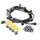 satisfire Illu-Partylichterkette 40 m Schwarz 60 ultra-warmweiße LED Kugeln