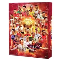 Fußball-Adventskalender 2024, WM-Adventskalender 2024, 24-Tage-Weihnachts-Countdown-Kalender enthält 24 Basketball-Accessoires für Fans.