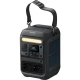 Anker SOLIX C300X Tragbare Powerstation, 288Wh LiFePO4 Akku, 300W, Camping