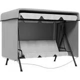 Outsunny Abdeckplane 215 x 155 x 150 cm Grau