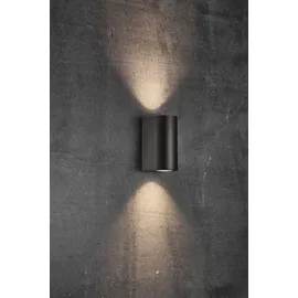 Nordlux Außenleuchte Aluminium IP44 GU10 schwarz
