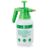 Relaxdays Drucksprühgerät 1 l 2er Set grün weiß