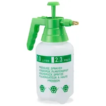 Relaxdays Drucksprühgerät 1 l 2er Set grün weiß