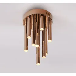Deckenlampe-LED ORGANIC Kupfer