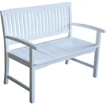 Primaster Borkum 2-Sitzer 120 x 60 x 90 cm Weiß