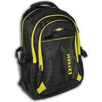 Bag Street Rucksack Sporttasche schwarz/gelb 22 Liter