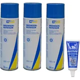 3x 500ml Cartechnic Bremsenreiniger Schnellreiniger + ATE Plastilube Paste 75ml