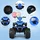 Goplus Kinder-Elektroquad blau (12V)