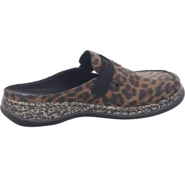 Rieker Damen 46393 Clogs, Mehrfarbig, 37 EU