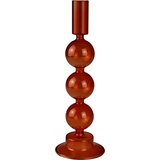 AM Design Kerzenleuchter »Stabkerzenhalter aus Glas«, (Set, 2 St.), orange