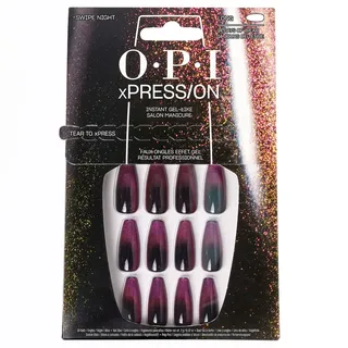 OPI xPRESS/ON Swipe Night 30 Stück