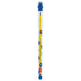 Legami Bleistift mit Radiergummi Take a Tip, Monster-Motiv, 11 Minen 2B,