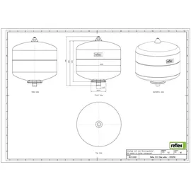 Reflex S 10 bar 12 l Weiß