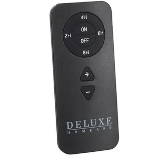 Deluxe Homeart Fernbedienung für Kerzen und Teelichter AN/AUS/TIMER