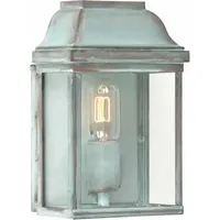 Elstead Lighting Victoria Aussen-Wandleuchte E27 Grünspan IP44 (E27)
