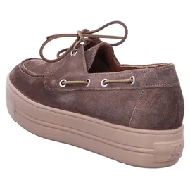 Paul Green Plateau Schnürschuhe Damen Braun 41