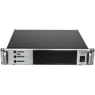 Omnitronic A-3603 Verstärker Effektgerät, Silber