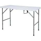 Floordirekt Fukui Klapptisch 120 x 60 x 75 cm Weiß