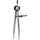 KS Tools Präzisions-Feder-Spitzzirkel 190 mm