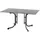 Siena Garden Sola Klapptisch 140 x 90 x 71 cm silber/dark stone