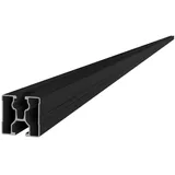 sl rack Modultragschiene 40x40 mm 4750 mm schwarz eloxiert