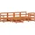 vidaXL Garten-Lounge-Set 6-tlg. Wachsbraun