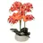 Atmosphera Créateur d'intérieur Künstliche Orchidee SANAE im Blumentopf, 65 cm | Orange