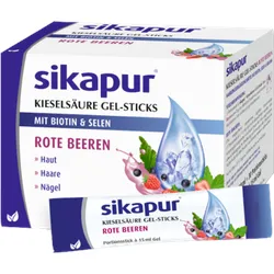 SIKAPUR Kieselsäure Gel-Sticks rote Beeren 30 St