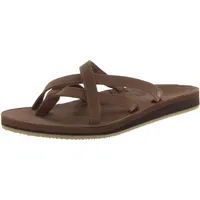 Teva Olowahu Leather W's Damen Sport- & Outdoor Sandalen, Braun (bison 561), EU 37 - 37 EU