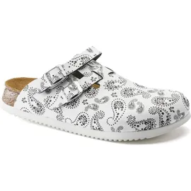 Birkenstock Kay SL Birko-Flor, Paisley Black/White, schmal, 37