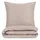 Blumtal Bettwäsche unifarben Taupe 240 x 220 cm + 2 x 80 x 80 cm