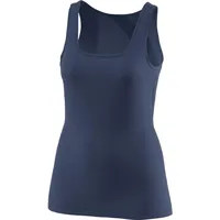 Löffler Damen Singlet Merino Light Top (Größe XXL, blau)