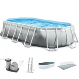 Intex Ovaler Pool Intex Prisma Frame 26798NP