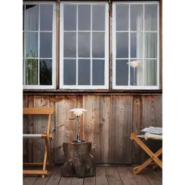 Louis Poulsen PH 2/1 Portable Akku LED-Tischleuchte Chrom