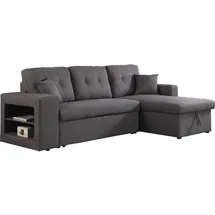 habitat garten Eckcouch Grau 3-Sitzer