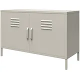 dorel home furnishings Schrank mit 2 Türen 0 x 0 x 0 cm grau / grau matt