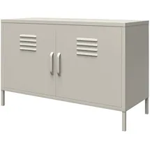 dorel home furnishings Schrank mit 2 Türen 0 x 0 x 0 cm grau / grau matt