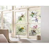 KOMAR Fensterbild Spring Fever bunt