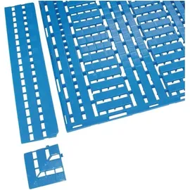 COBA Europe Kante Polyethylen 0,6 m x 112 mm x 25 mm blau