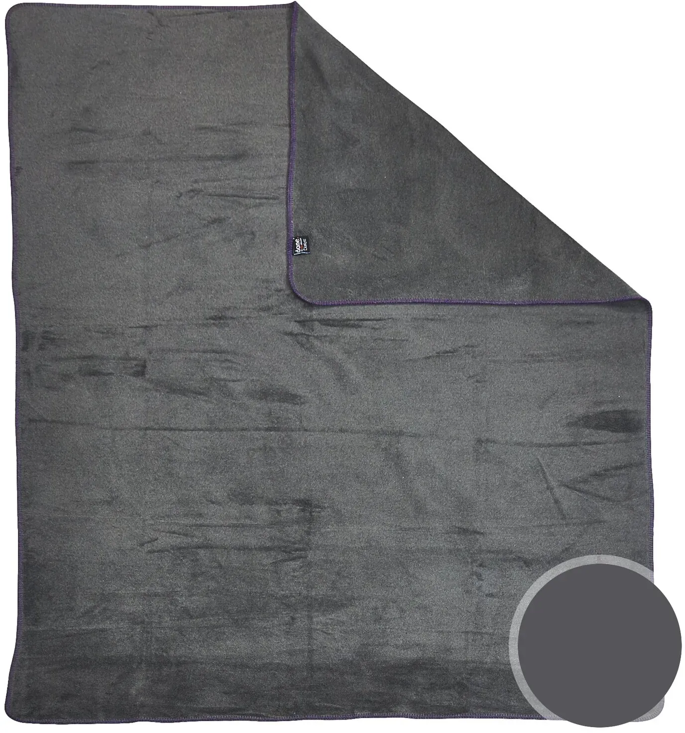 Done »Cozy« Wohndecke anthracite