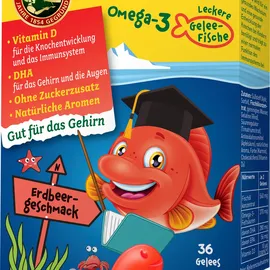 Kyberg Pharma Vertriebs GmbH Möller's Omega-3 Gelee Fisch Erdbeere