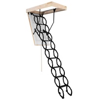 OMAN Bodentreppe 'Flex Termo' - Scherentreppe aus Metall (90 x 60)