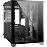 Inter-Tech C-501 Aspect Gaming Gehäuse, Tempered Glass, Schwarz