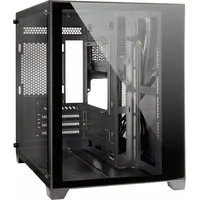 Inter-Tech C-501 Aspect Gaming Gehäuse, Tempered Glass, Schwarz