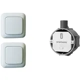 smartwares Lichtschalter Set - Funk-Einbauschalter + 2 x Funk-Wandschalter,