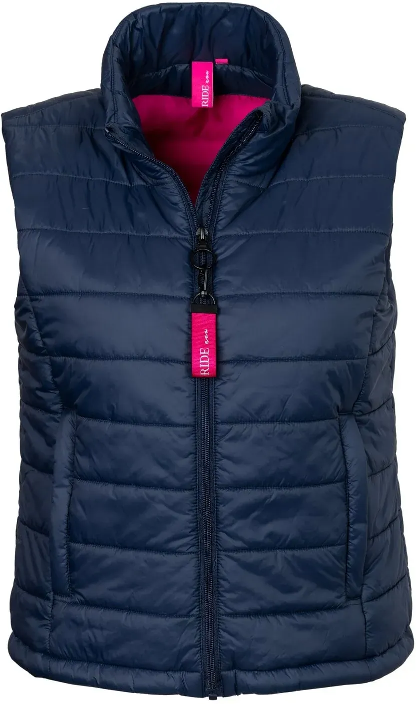 RIDE now Steppweste navy M