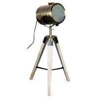 Levandeo Stehlampe Dreibein 64cm Hoch Lampe Tischlampe Leuchte Retro