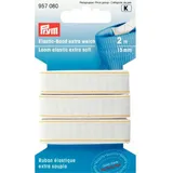 Prym Prym, 957080, Nähgummi weiß 2 m, 1 Stück(e)