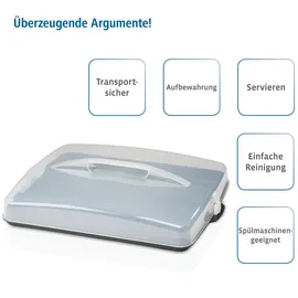 xavax Kuchentransportbox 43 x 6 x 35 cm