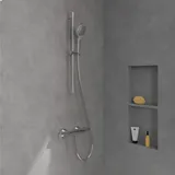 Villeroy & Boch Verve Showers Duschgarnitur mit drei Strahlarten, TVS10900700061